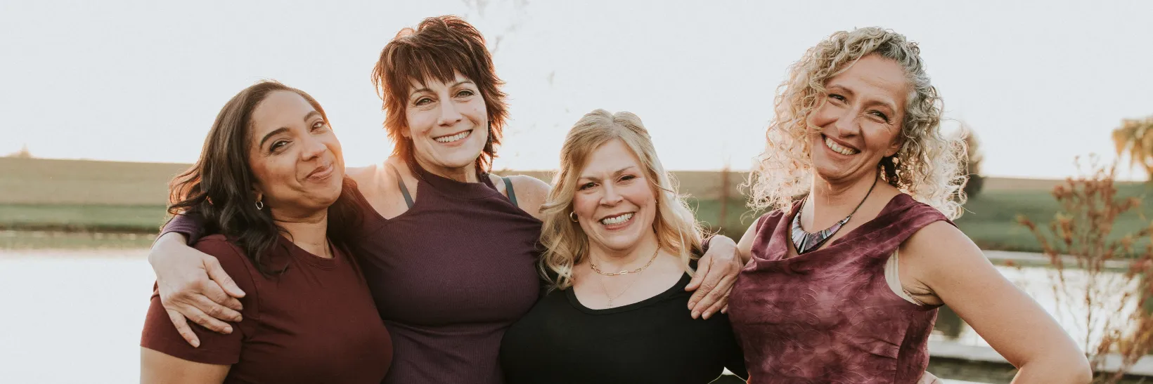 four happy women Does BeBalanced work? - four happy women after completed Becoming Balanced program successfully